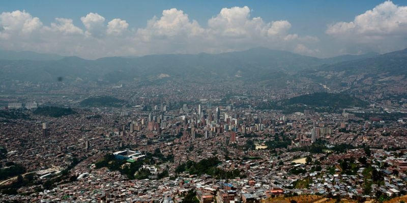 Calidad del aire en Medellín. Foto: cortesía Alcaldía de Medellín.