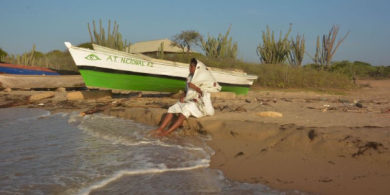 La erosión costera está afectando a la comunidad Twuliá de Riohacha.