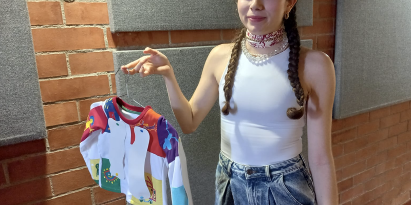21 Estudiante de diseño de moda y textil
