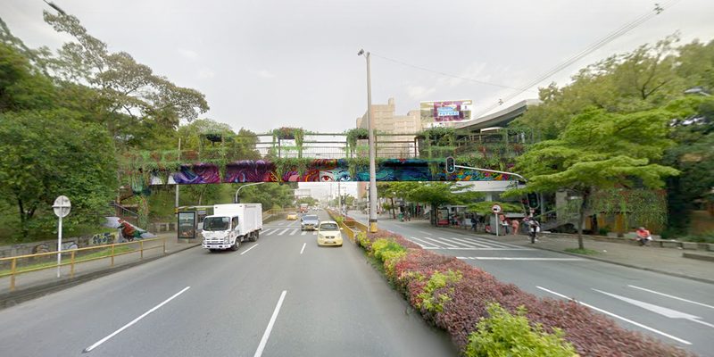22 Puente peatonal Medellín
