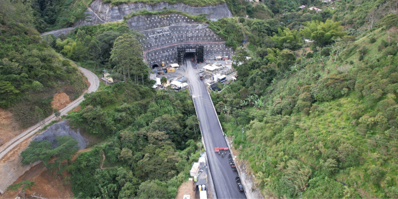 En Antioquia avanza la vaca para terminar el Túnel del Toyo y vías 4G.
